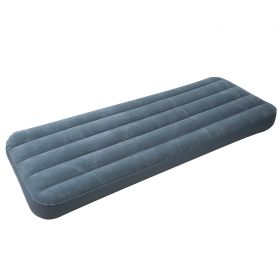 Inflatable Air Mattress Air Sleeping Bed Pad Single Camping Air Mattress with Electric Pump Car Charger Non-Leak for Home Camping (Option: Single)
