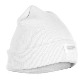 Unisex 5 LED Knitted Beanie Winter Warm Hat Camping Jogging Running Cap Headlamp (Option: Whit)